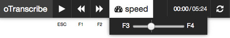 Free Super-Easy To Use Audio / Video Transcription Tool: oTranscribe | Online Video Publishing | Scoop.it