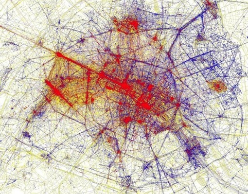 Des cartes de villes qui vous indiquent les lieux les plus photographiés par les touristes | Veille territoriale AURH | Scoop.it