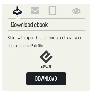 Curate Any Blog or RSS Feed Into a Downloadable eBook with Bloxp | eBook Publishing World | Scoop.it