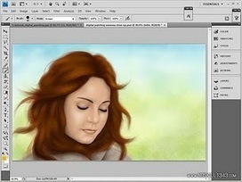 Photoshop Digital Painting Tutorial - "Melodic" [Part2] | Drawing and Painting Tutorials | Scoop.it