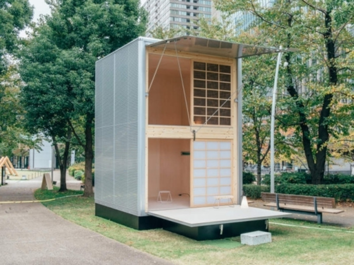 Une mini cabane mobile signée Muji | Découvrir, se former et faire | Scoop.it