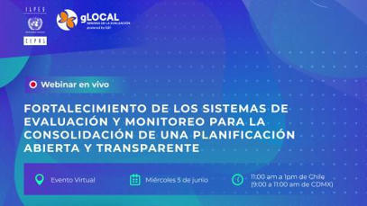 Webinar Fortalecimiento de los sistemas de evaluación y monitoreo para la consolidación de una planificación abierta y transparente | CEPAL | Evaluación de Políticas Públicas - Actualidad y noticias | Scoop.it