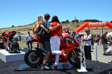Laguna Seca MotoGP Ducati Island | Friday, Vicki's View | Ductalk: What's Up In The World Of Ducati | Scoop.it