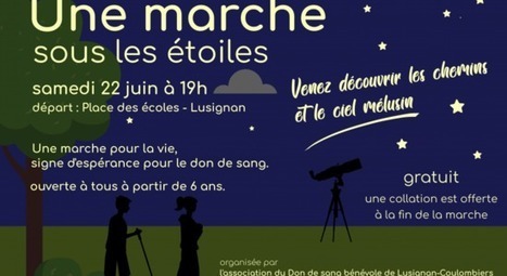 Une marche sous les étoiles | ECHOSCIENCES - Nouvelle-Aquitaine | Astronomie — Planétarium de Poitiers | Scoop.it