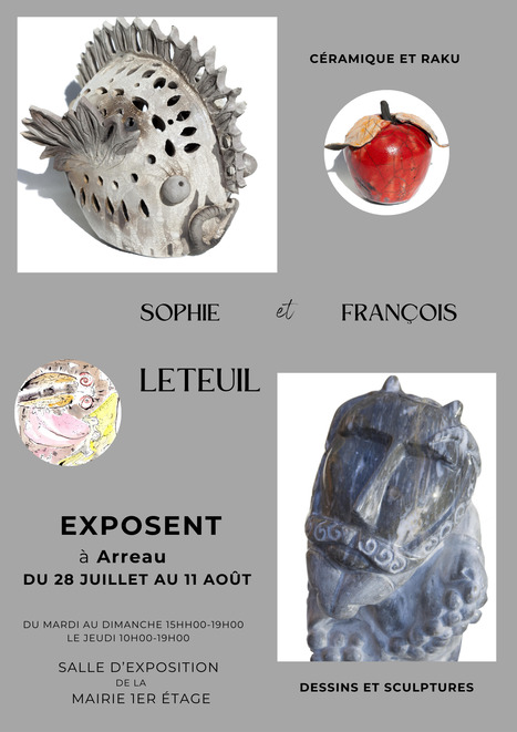 Exposition de céramiques et de raku à Arreau du 28 juillet au 11 août | Vallées d'Aure & Louron - Pyrénées | Scoop.it