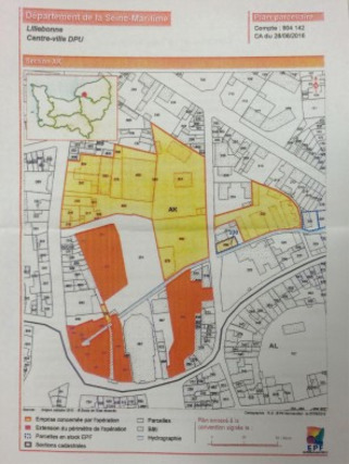 Pour réhabiliter son centre-ville, Lillebonne souhaite mettre la main sur plus de 4 800 m2 de terrains, parmi lesquels les locaux de l’ex-magasin Point | Veille territoriale AURH | Scoop.it