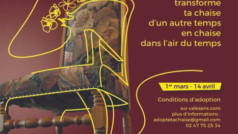 L'opération "adopte une chaise" par Val&Sens | Eco-conception | Scoop.it