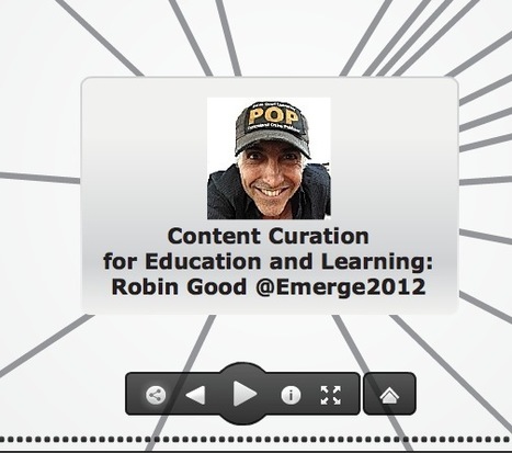 Content Curation for Education and Learning: Robin Good @Emerge2012 Presentation-Map | Content Curation World | Scoop.it