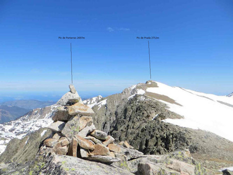 Pic de Prada 2712m et Portarras 2697m le 7 mai 2015 - André Gomez | Vallées d'Aure & Louron - Pyrénées | Scoop.it