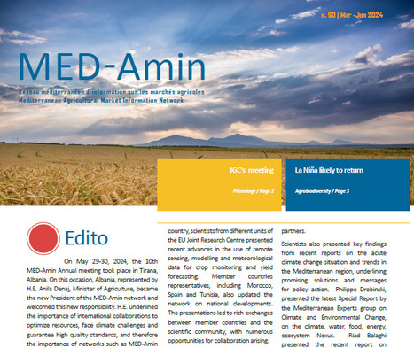 Newsletter #50 just released | MED-Amin network | Scoop.it