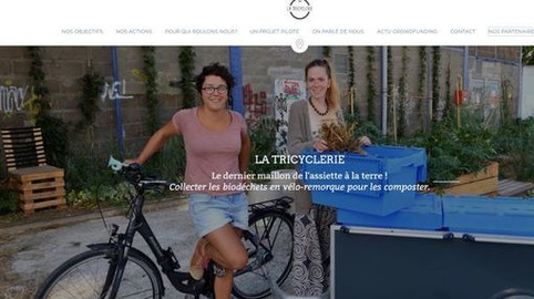 En vélo remorque, elle récupère les déchets organiques des restaurants pour en faire du compost | Veille territoriale AURH | Scoop.it