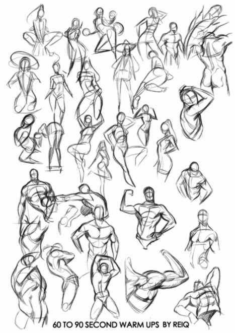 Warm ups drawings, that will change your life. | Drawing References and Resources | Scoop.it