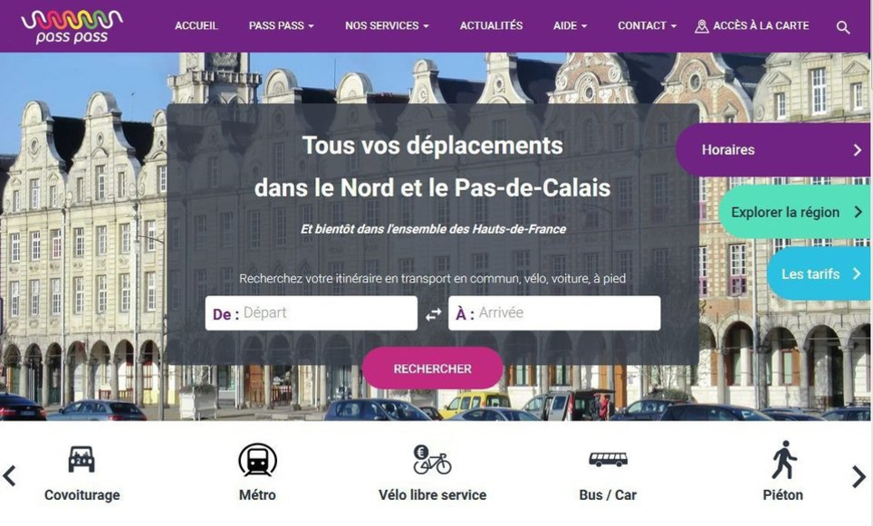 Vélo, train, bus, marche... - une plateforme pour choisir les meilleurs trajets dans le Nord et le Pas-de-Calais | Veille territoriale AURH | Scoop.it