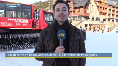 Balade en dameuse à Peyragudes | Vallées d'Aure & Louron - Pyrénées | Scoop.it