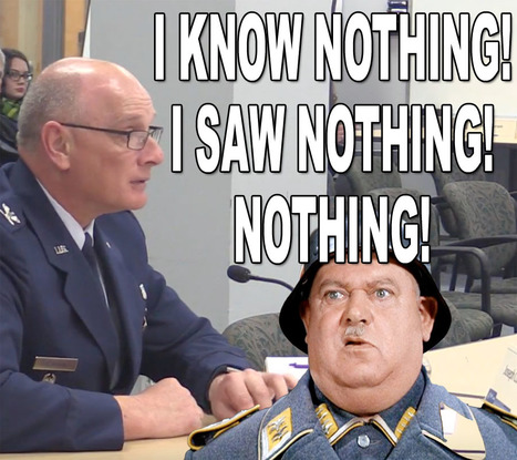 Air Force Lt Colonel Responds to Perfluorinated Foam Investigation: "I Know Nothing" | Newtown News of Interest | Scoop.it