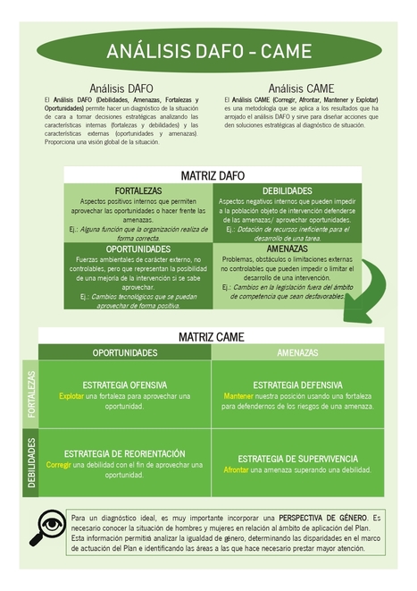 Infograría "ANÁLISIS DAFO - CAME" | Evaluación de Políticas Públicas - Actualidad y noticias | Scoop.it