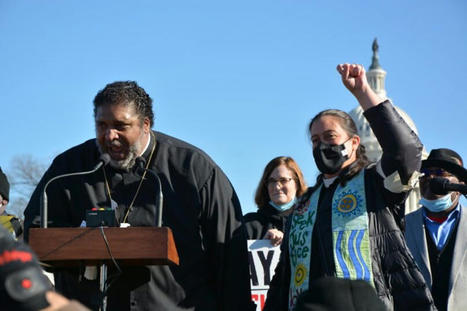 Faith leaders arrested while protesting in support of Build Back Better bill - ReligiousNews.com | Agents of Behemoth | Scoop.it