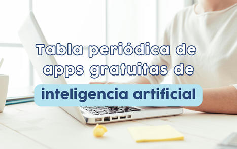 Tabla periódica de apps gratuitas de Inteligencia Artificial.  | Recursos, Servicios y Herramientas de la Web 2.0 en pequeñas dosis. | Scoop.it