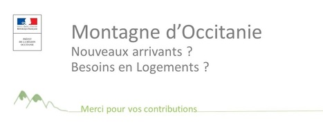 Enquête nouveaux habitants et logement en zone de montagne  | Vallées d'Aure & Louron - Pyrénées | Scoop.it