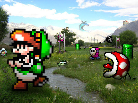 Retro Game Characters Invading Our Real Life [PICS] | youyouk | Scoop.it