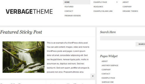 25 Free Wordpress Minimal Portfolio Themes | Wordpress templates | Scoop.it