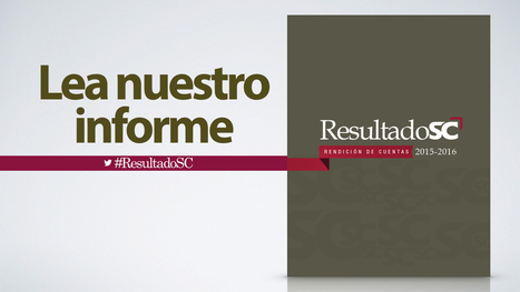 Descargue o lea en línea el Informe de Rendición de Cuentas de la SC | SC News® | Scoop.it