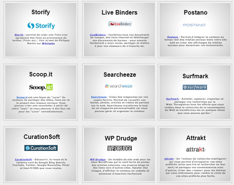 32 outils de curation pour ne plus rien oublier sur le web | Le Top des Applications Web et Logiciels Gratuits | Scoop.it