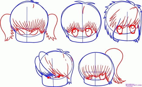 How To Draw Chibi Hair Step By Step Chibis Draw Chibi Anime « subno.net subno.net | Drawing References and Resources | Scoop.it