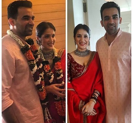 Zaheer Khan and Sagarika Ghatge are Married Now!, #ActressInRedDresses, #ActressInSarees, #CelebrityDresses, #DesignerWear, #SagarikaGhatge, #ZaheerKhan | Indian Fashion Updates | Scoop.it