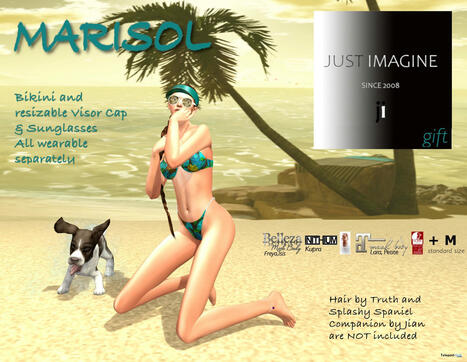 Marisol Bikini July 2024 Group Gift by Just Imagine | Teleport Hub - Second Life Freebies | Second Life Freebies | Scoop.it