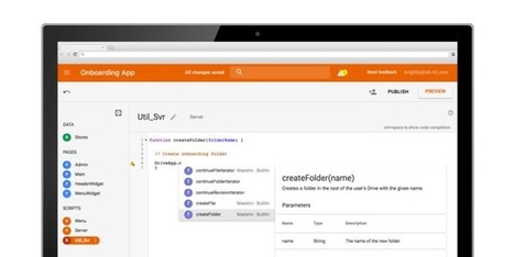 Google launches App Maker | MobileWeb | Scoop.it