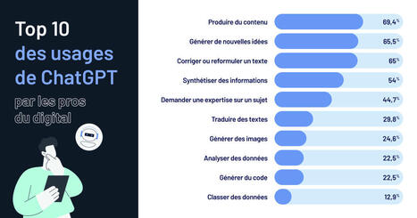 Enquête : comment les pros du digital utilisent ChatGPT en 2024 ? | Digital News in France | Scoop.it