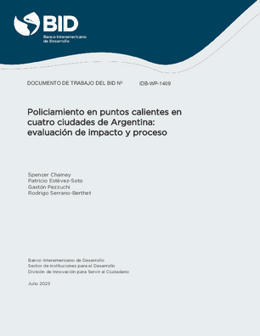 Policiamiento en puntos calientes en cuatro ciudades de Argentina: evaluación de impacto y proceso | Evaluación de Políticas Públicas - Actualidad y noticias | Scoop.it