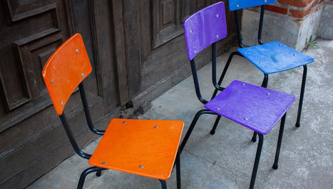Réemploi et recyclage de plastique : voici les nouvelles chaises de la cantine de Villandry ! | Eco-conception | Scoop.it