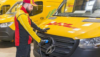 DHL Express France investit pour la recharge de sa flotte électrique