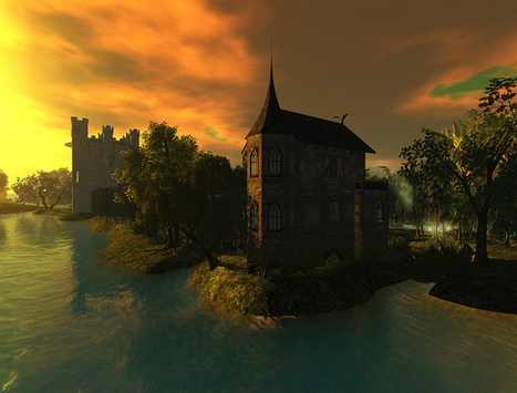 Winterfell Absinthe at sunset | Second Life Exploring Destinations | Scoop.it
