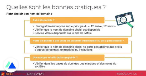 Nom de domaine en .fr : quelles sont les règles à respecter ? | Freelances - micro entrepreneurs - slashers | Scoop.it