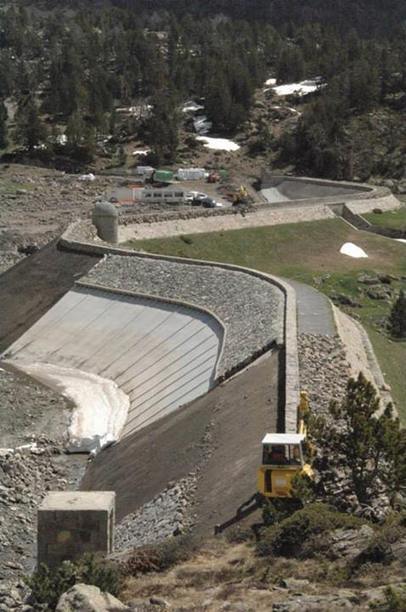 Travaux sur le barrage d'Aubert | Facebook | Vallées d'Aure & Louron - Pyrénées | Scoop.it