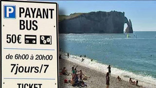 Polémique à Etretat où les autocars sont écartés du centre-ville et du bord de mer | Veille territoriale AURH | Scoop.it