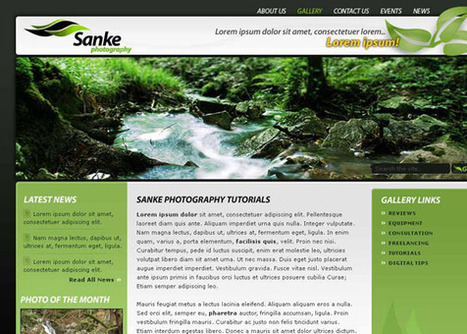 20+ Best PSD to XHTMLCSS Tutorials | web3mantra | Website template | Scoop.it