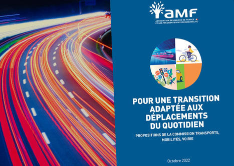 Mobilités : l’AMF adresse 25 propositions au gouvernement | Veille juridique du CDG13 | Scoop.it