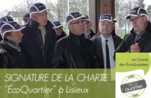 Lisieux - Signature de la charte “EcoQuartier” à la Chaufferie bois de Hauteville-Lisieux | Veille territoriale AURH | Scoop.it