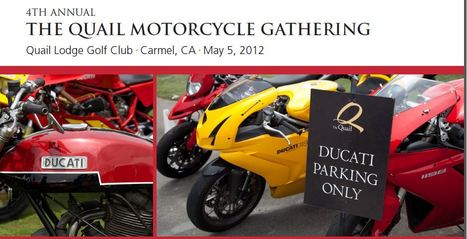 Ducati.net | The Quail Motorcycle Gathering | Ducati Superbikes in the Spotlight | Ductalk: What's Up In The World Of Ducati | Scoop.it