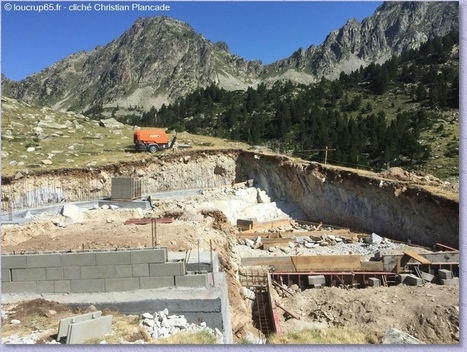 Les travaux du refuge d'Aygues-Cluses avancent | Vallées d'Aure & Louron - Pyrénées | Scoop.it