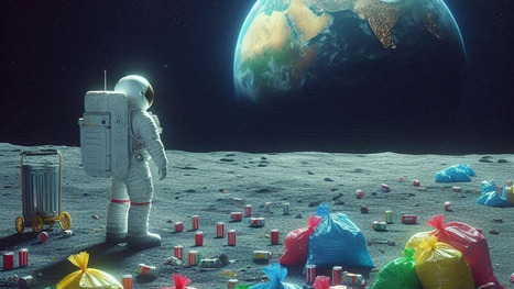 Propreté spatiale : comment recycler les déchets sur la Lune ? | Eco-conception | Scoop.it