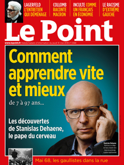 Stanislas Dehaene en couverture du Point | Life Sciences Université Paris-Saclay | Scoop.it