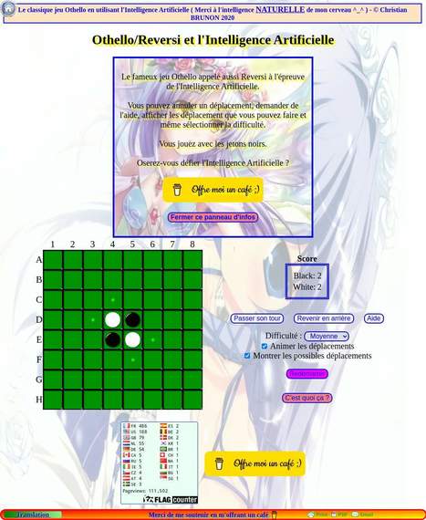 Othello/Reversi & l'intelligence artificielle | Sciences découvertes | Scoop.it