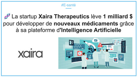 La startup Xaira Therapeutics lève 1 milliard pour développer de nouveaux médicaments grâce à sa plateforme d'Intelligence Artificielle | innovation & e-health | Scoop.it