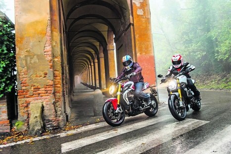 Two Way Street: MV Brutale 800 RR vs Ducati Monster 1200S | MCN | Ductalk: What's Up In The World Of Ducati | Scoop.it