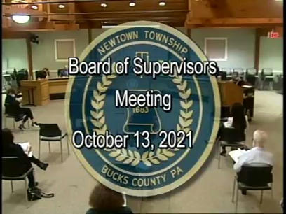 Mack's Summary the October 13, 2021, Newtown Township Board of Supervisors Meeting | Newtown News of Interest | Scoop.it